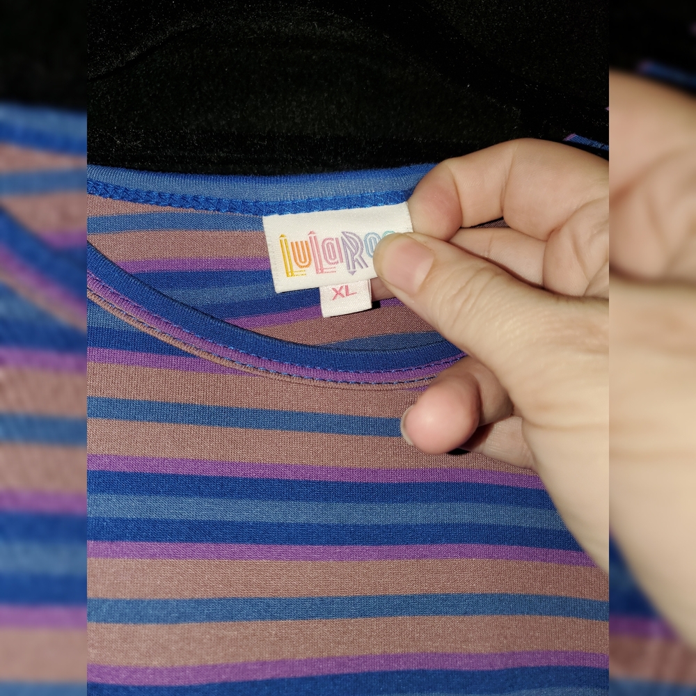 LuLaRoe Maurine Dress XL - Picture 2 of 3